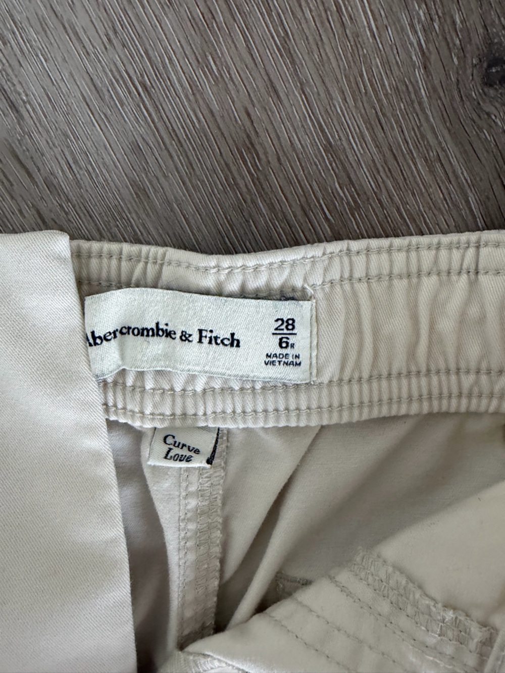 Curve love Cargo Pants in Off-White - Picture 2 of 4
